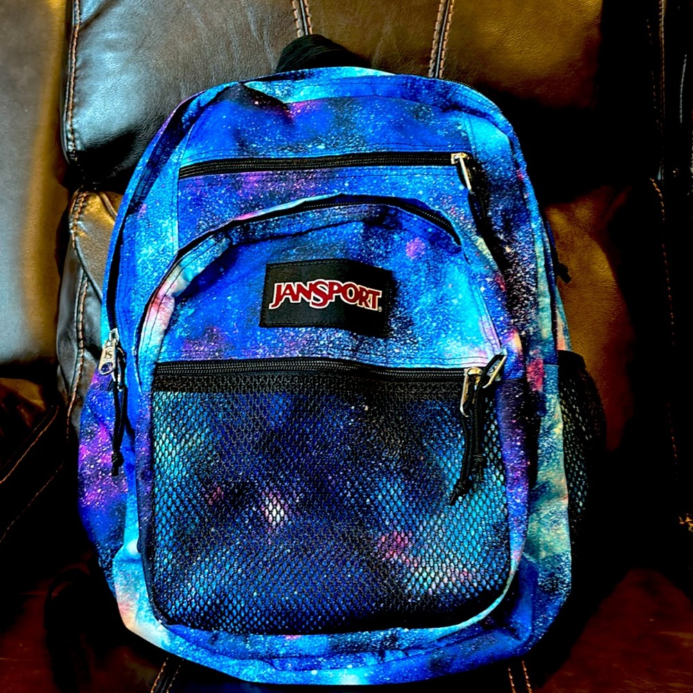 Jansport big campus galaxy backpack
